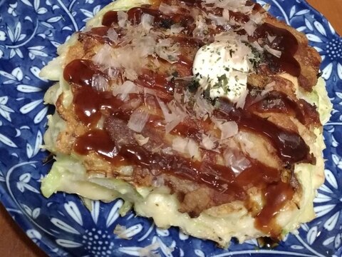 米粉のお好み焼き